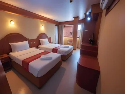 Camera Superior doppia con letti singoli — Hack Patong Beach Hotel